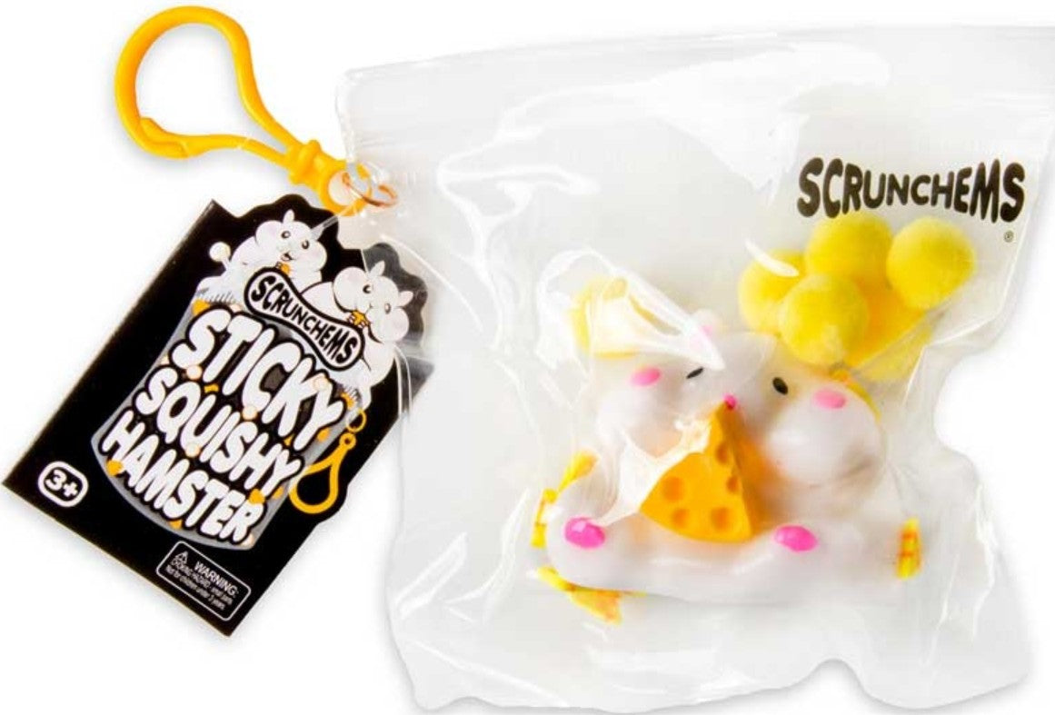SCRUNCHEMS STICKY SQUISHY HAMSTER